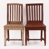 Stolar 2st, gustaviansk allmoge, 1800-tal