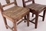 Stolar ett par, allmoge, 1800-tal