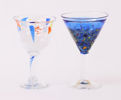Pokalglas 2st, bl.a. "Satelite", Kosta Boda