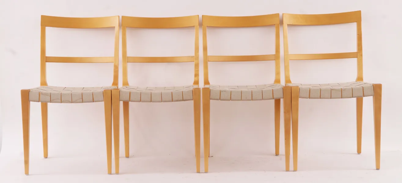 Stolar 4st, "Mimat", Bruno Mathsson för Mathsson International, 2003
