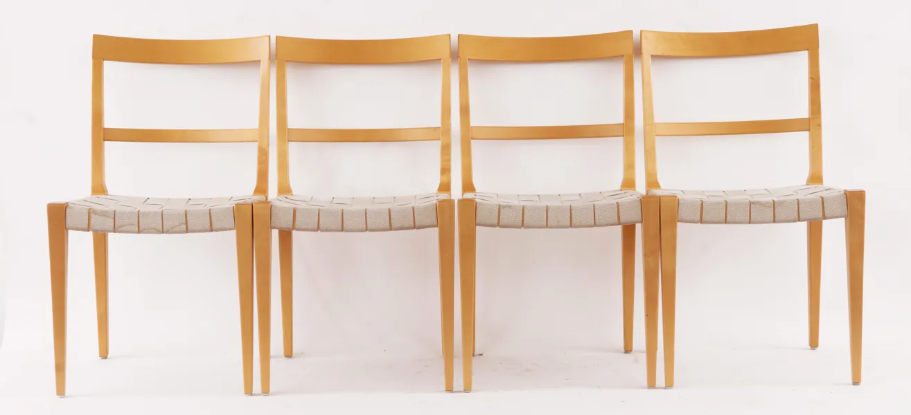 Stolar 4st, "Mimat", Bruno Mathsson för Mathsson International, 2003