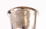 Kalk i silver, Sverige, 1825