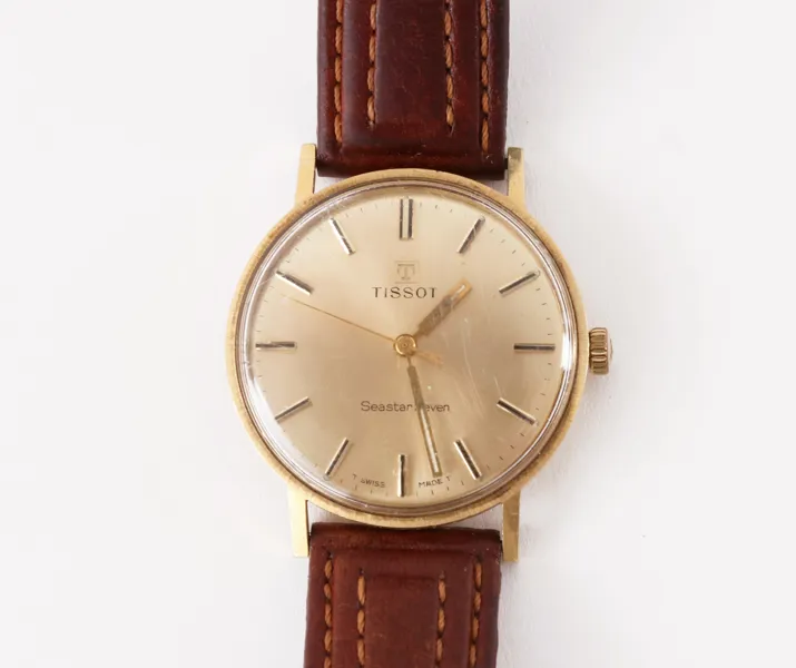 Herrarmbandsur i 18k, Tissot, Seastar Seven