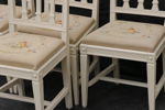 Stolar 4st, gustaviansk stil, 1800-tal