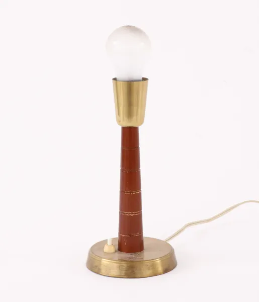 Bordslampa, Falkenbergs Belysning, omkring 1900-talet mitt