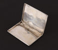 Cigarettetui i silver, mellanöstern, 1900-talets första hälft