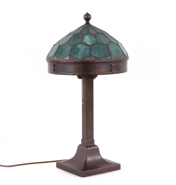 Bordslampa, jugend, 1900-talets början