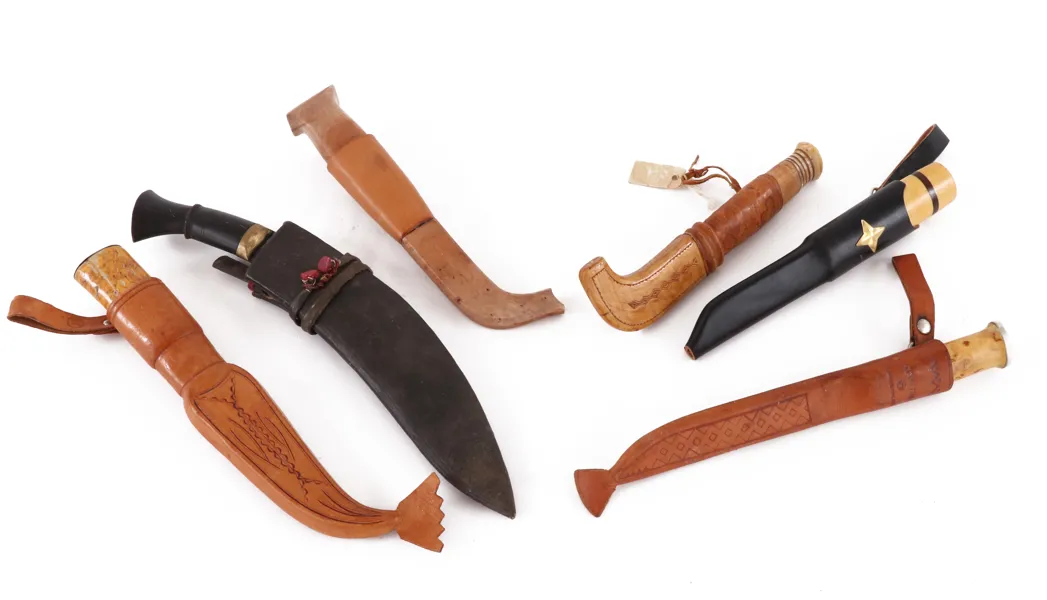 Knivar med slidor 6st
