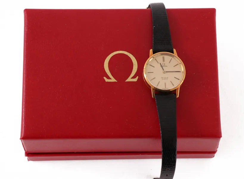 Damarmbandsur i 18k, Omega, De Ville
