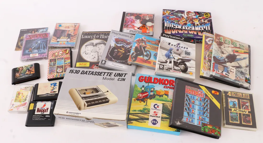 Parti äldre tv-spel