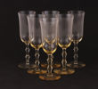 Champagneglas 6st, "Salut", Simon Gate för Orrefors