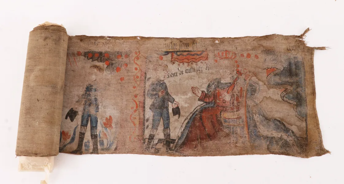 Bonadsmålning, allmoge, södra Sverige, 17/1800-tal