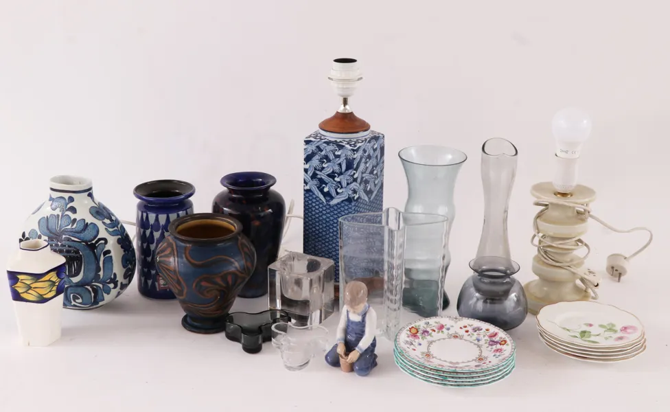 Parti glas och keramik