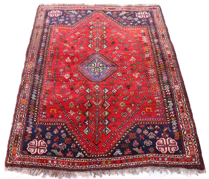 Handknuten matta, orientalisk