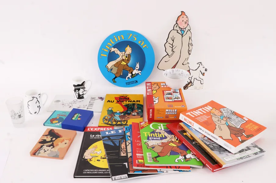 Parti samlarföremål, Tintin