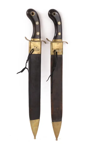 Faskinknivar ett par, Sverige, m/1848