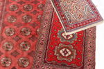 Handknutna mattor 3st, orientaliska