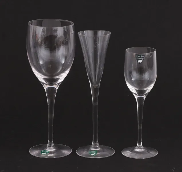 Glasservisdelar, Orrefors
