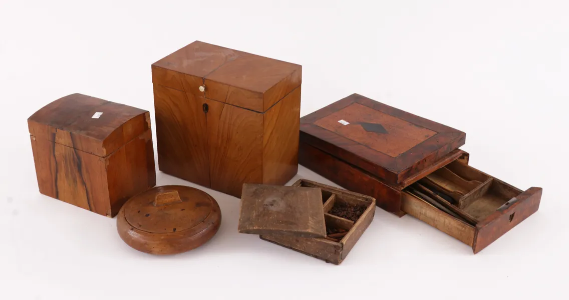Parti 5 delar, 1800-tal