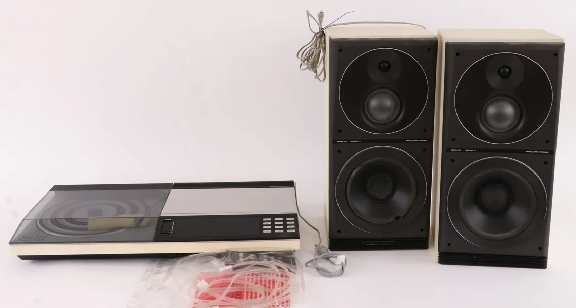 Ljudanläggning 3 delar, Bang & Olufsen, Danmark