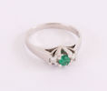 Ring i 18k vitguld