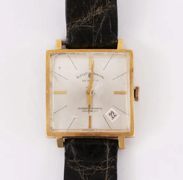 Herrarmbandsur i 18k, Sully Special
