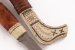 Kniv med slida, monogramsignerad AA