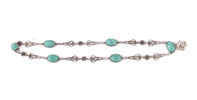 Halsband i silver, jugendstil, 1900-tal