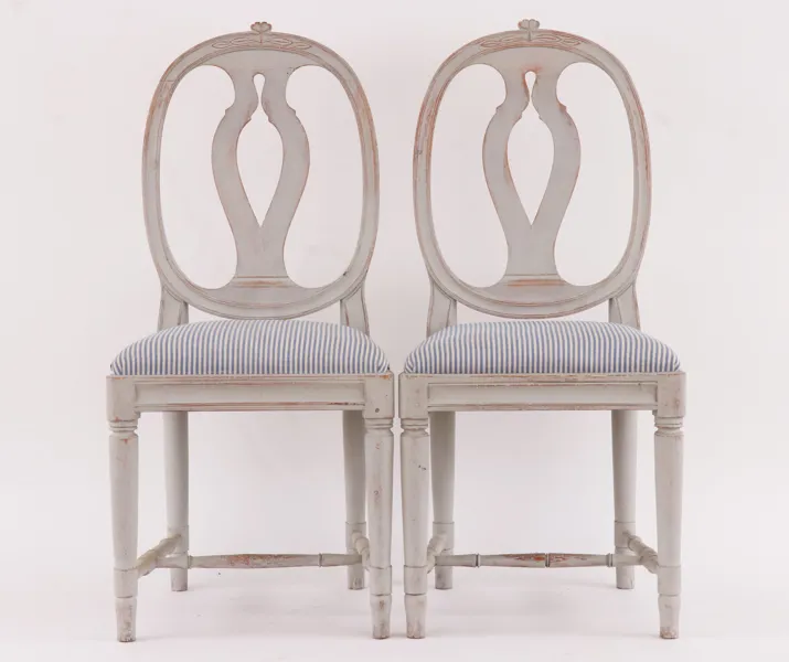 Stolar ett par, gustaviansk stil, 18/1900-tal