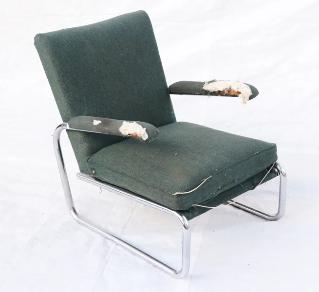 Fåtölj, Bauhaus-modell, 1930/40-tal