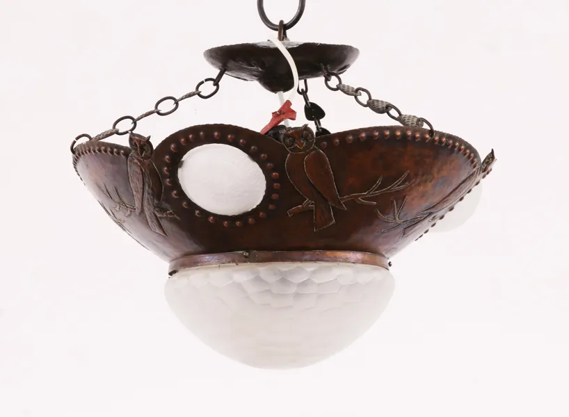 Taklampa, jugend, 1900-talets början