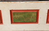Soffa, allmoge, Härjedalen, daterad 1845