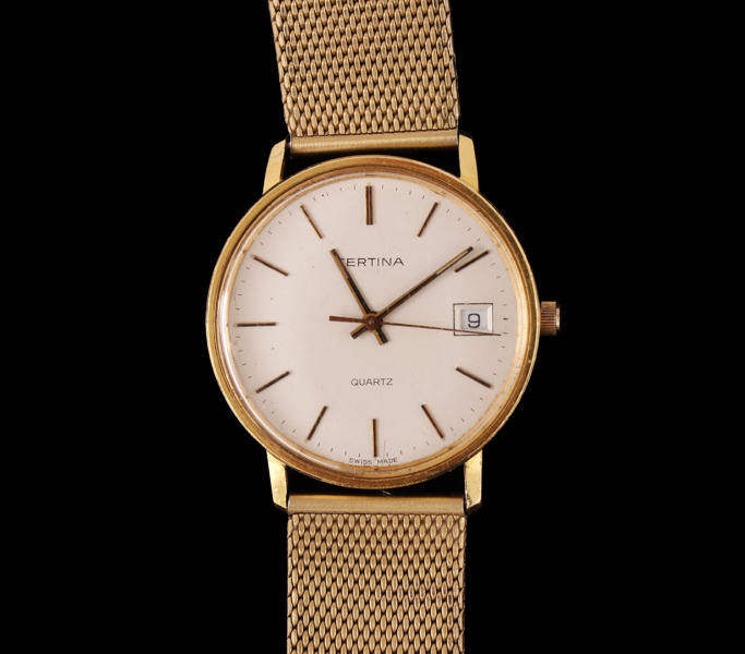 Herrarmbandsur i 18k, Certina