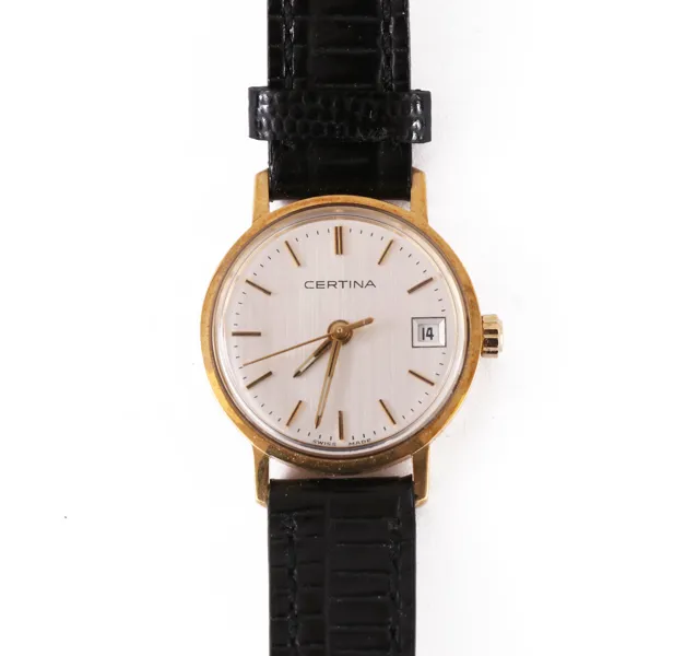 Damarmbandsur i 18k, Certina