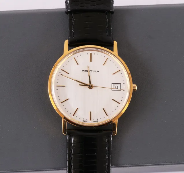 Herrarmbandsur i 18k, Certina