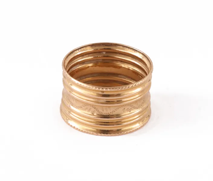 Ring i 18k, "Faluring", Bröderna Lundqvist, Falun, 1994