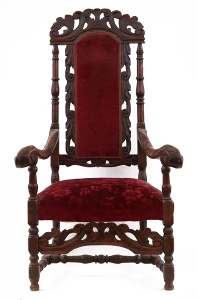 Karmstol, barock, 1700-talets första hälft