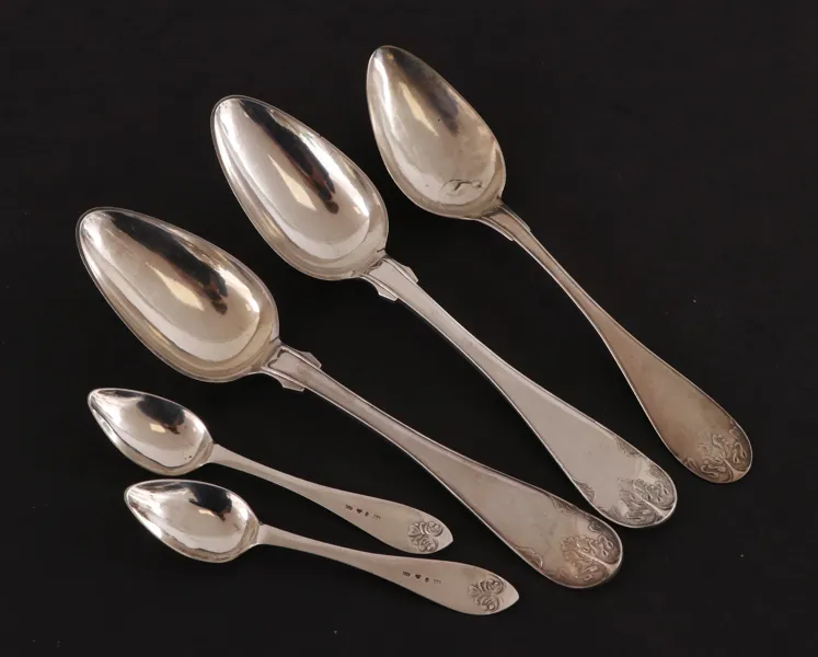 Silver 5 delar