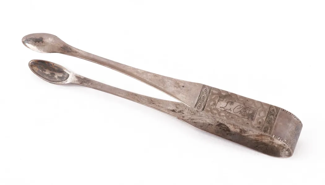 Sockertång i silver, gustaviansk, 1808