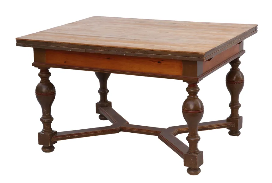 Matbord, barockstil, omkring år 1900