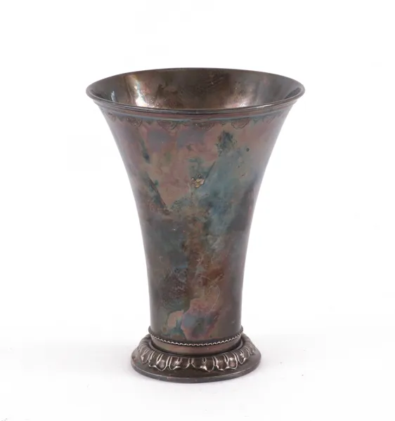 Bägare i silver, rokokostil, 1900-tal