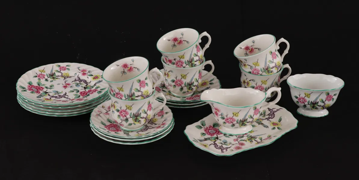 Kaffeservisdelar, Old Foley, Staffordshire, England