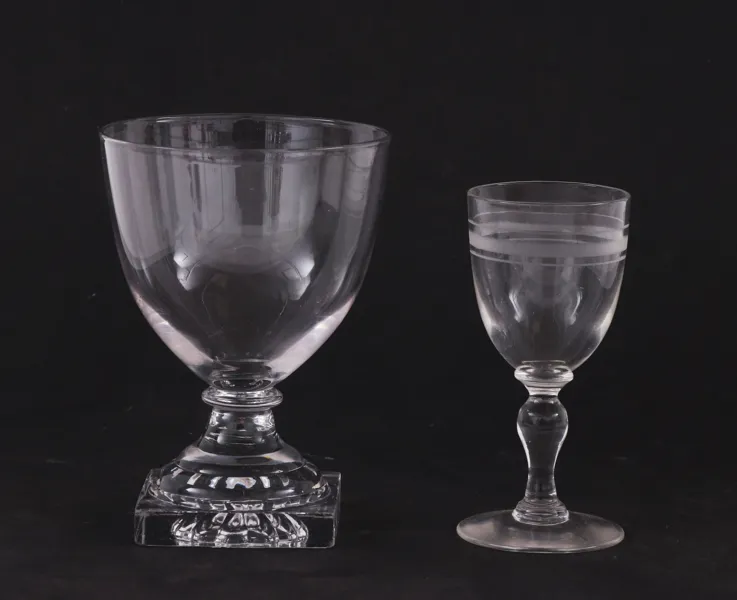 Glas 18 delar, tidigt 1900-tal