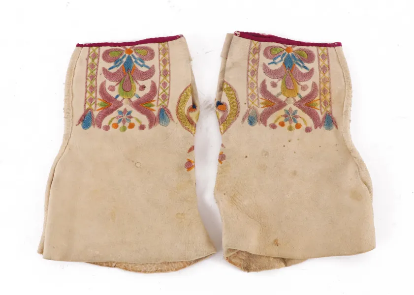 Sämskskinnshandskar ett par, 1900-talets början