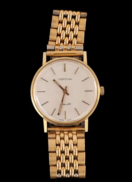 Herrarmbandsur, Certina, New Art, 18k