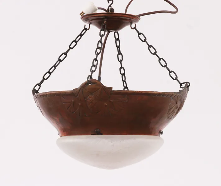 Taklampa, jugend, 1900-talets början