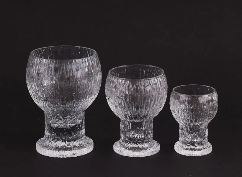 Glasservisdelar, "Kekkerit", Timo Sarpaneva för Iittala