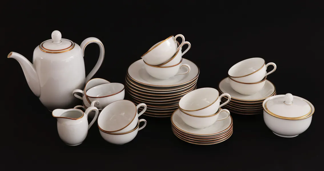 Kaffeservisdelar, Hutschenreuter, Tyskland