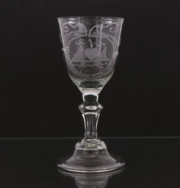 Vinglas, Tyskland, 1700-tal