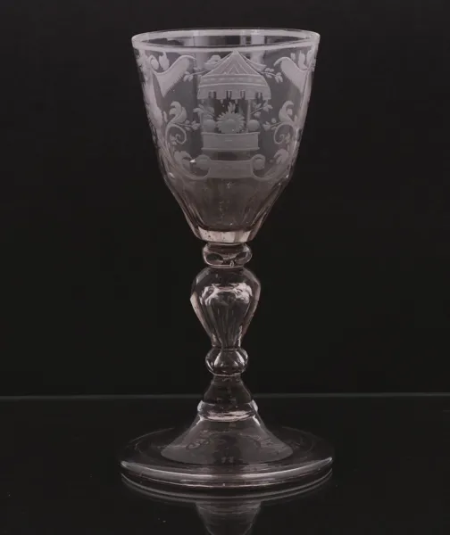 Vinglas, Tyskland, 1700-tal
